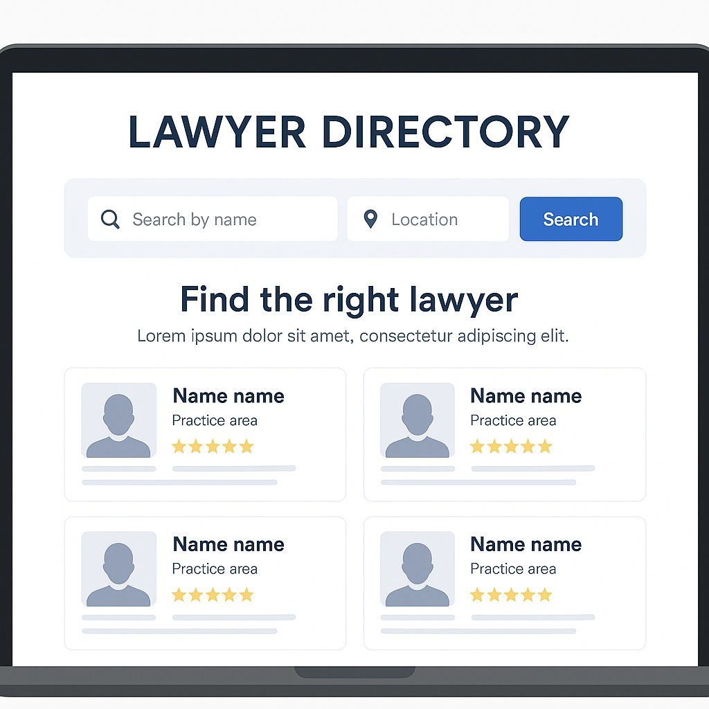 Why Every Legal Professional Should Be Listed on a Lawyer Directory